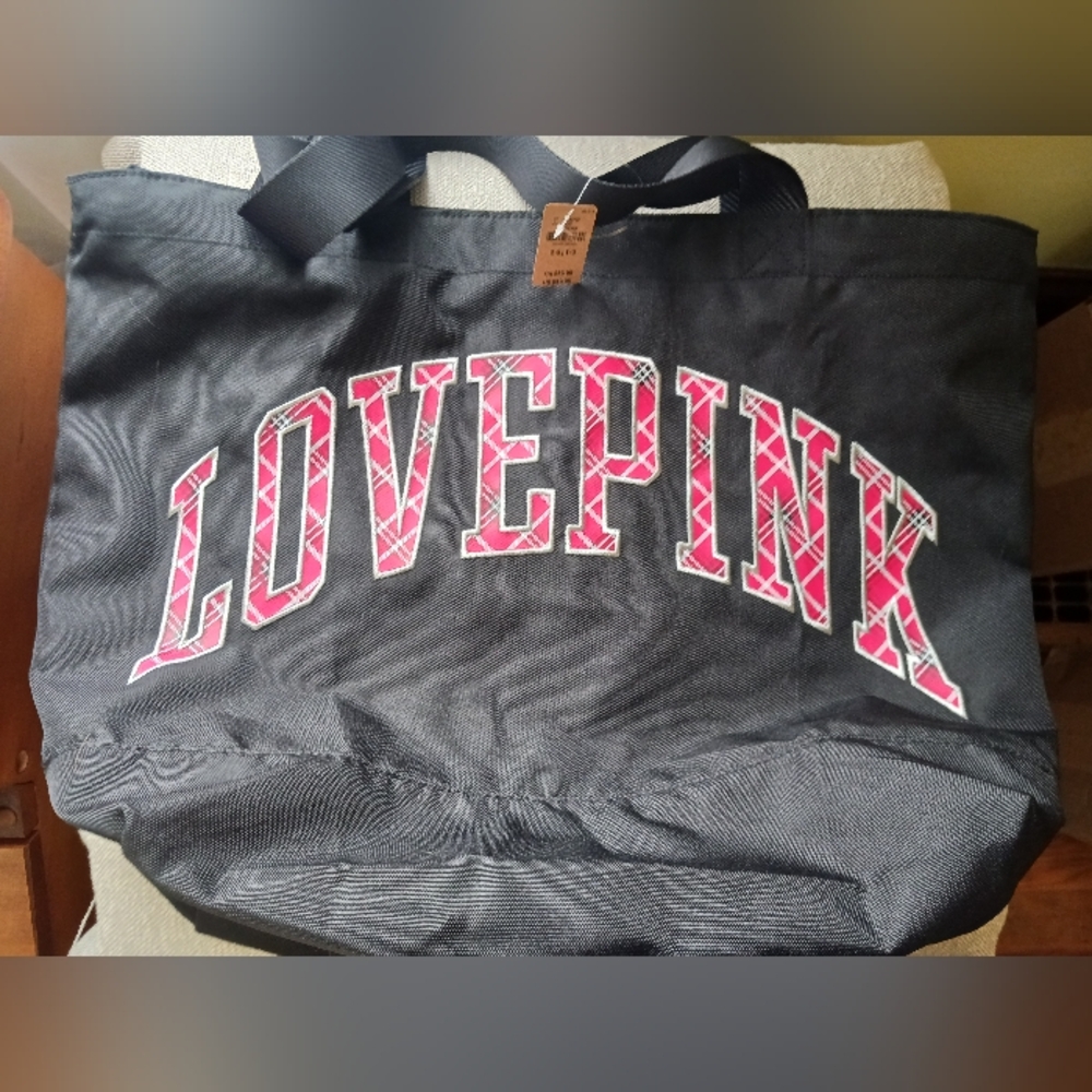 PINK Victoria Secret utility bag. Large sz.